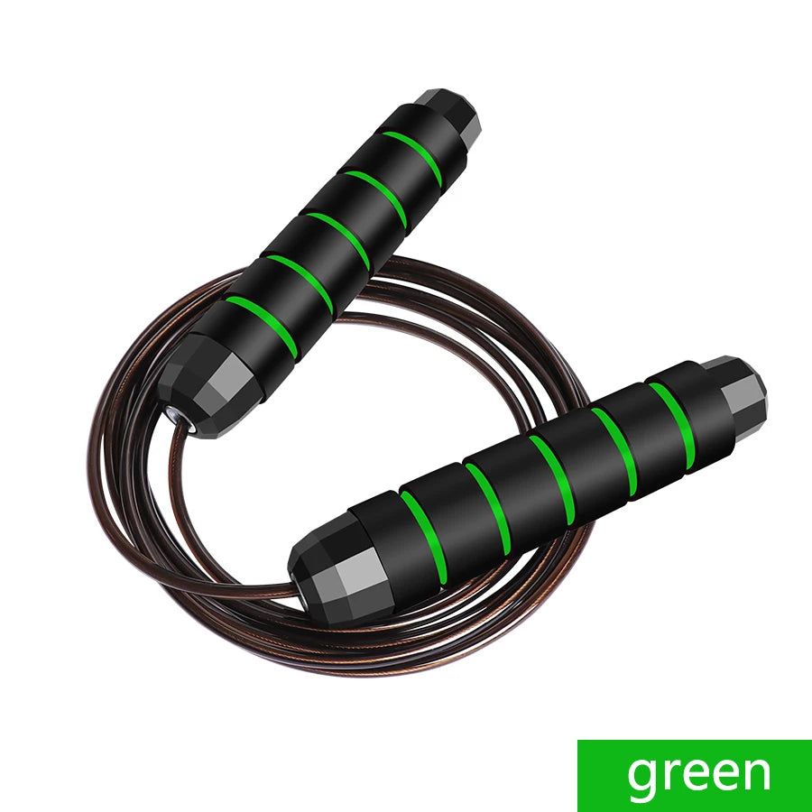 Rapid Speed Jump Rope – Adjustable Steel Wire Skipping Rope for Fitness, Boxing, CrossFit, Double Unders, and Home Workouts