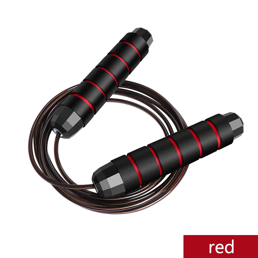 Rapid Speed Jump Rope – Adjustable Steel Wire Skipping Rope for Fitness, Boxing, CrossFit, Double Unders, and Home Workouts