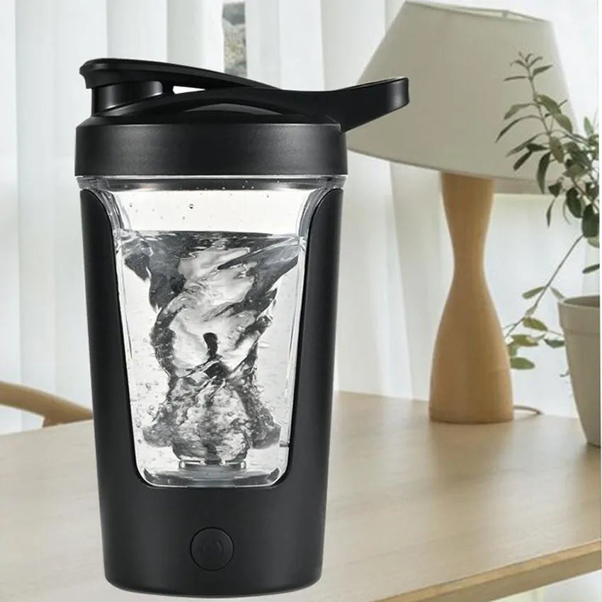 Electric Protein Shaker Bottle – Automatic Mixing Cup for Protein, Coffee, and Fitness Drinks,