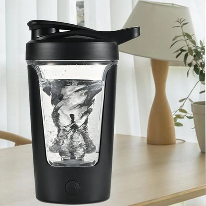 Electric Protein Shaker Bottle – Automatic Mixing Cup for Protein, Coffee, and Fitness Drinks,