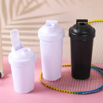 Portable Protein Shaker Bottle – BPA-Free Blender Cup with Mixing Ball