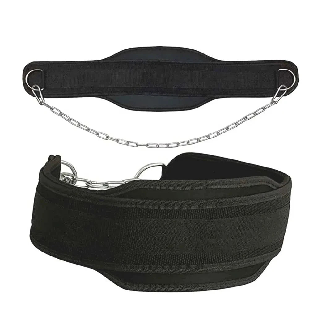 Weight Lifting Dip Belt with Chain – Heavy Duty for Pull-Ups & Dips