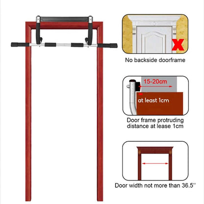 Chin-Up Bar for Home | Doorway Pull-Up Bar | Home Fitness Pull-Up Bar