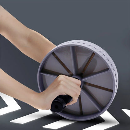 Using AB Roller Wheel for Core Strength Training and Abdominal Workout at Home or Gym