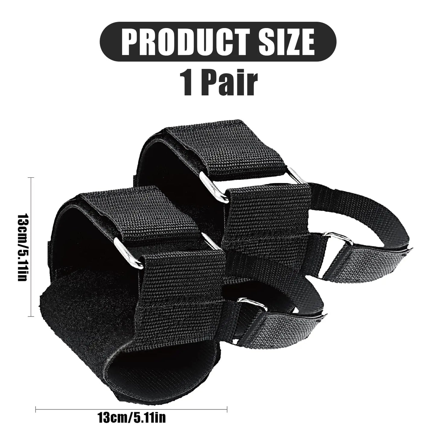 Foot Strap for Dumbbell – Secure Foot Weight Strap for Leg Workouts, Strength Training & Resistance Exercises