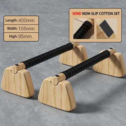 Beech Wood Push-Up Bar – Premium Parallettes for Strength & Calisthenics Training