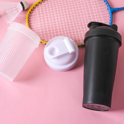 Portable Protein Shaker Bottle – BPA-Free Blender Cup with Mixing Ball