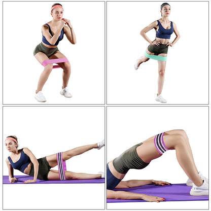 Non-Slip Fabric Booty Bands – Glute & Squat Resistance Bands for Home & Gym